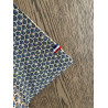 Torchon coton motif Riad bleu