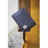 Porte-cartes GASTON en cuir couleur Bleu Marine - Le sou Français