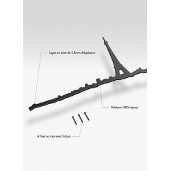 Skyline de Paris - 50cm Black